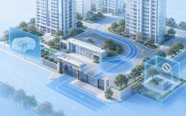 消防车道通行能力复核示意图